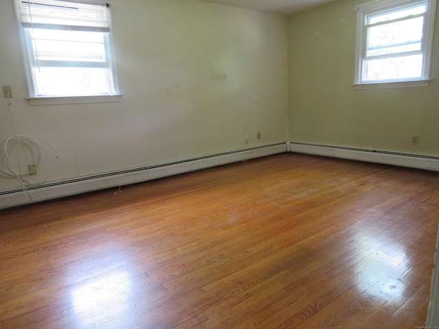 19 Cardston Cir, Windsor, CT 06095 - unfurnished room with light wood-style flooring and baseboard heating