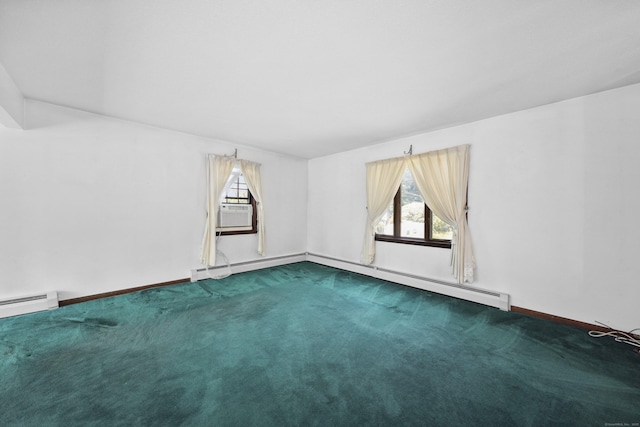 95 Hickory Rd, Naugatuck, CT 06770 - carpeted spare room with a baseboard heating unit