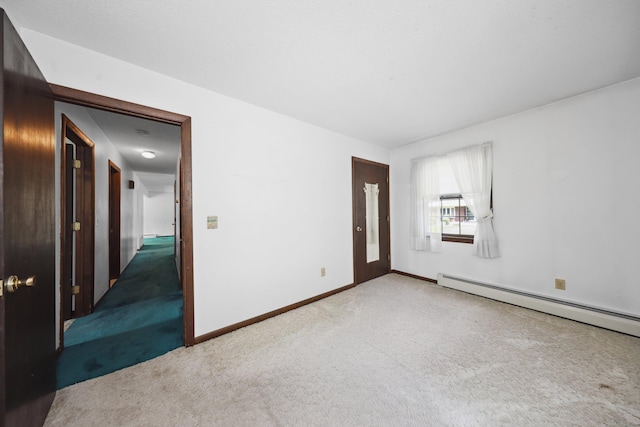 95 Hickory Rd, Naugatuck, CT 06770 - carpeted empty room with baseboards and baseboard heating