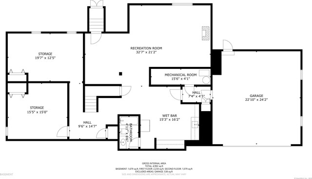 19 Pumpkin Hill Rd, Trumbull, CT 06611 - view of home floor plan