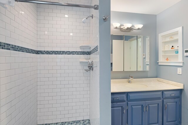 19 Pumpkin Hill Rd, Trumbull, CT 06611 - full bathroom featuring tiled shower and vanity
