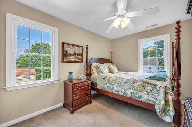 18 Overlook Ave, Middletown, CT 06457 - bedroom with carpet floors and ceiling fan
