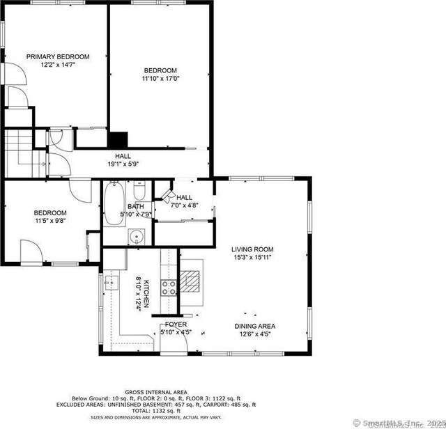7 Calvin Rd, Wilton, CT 06897 - view of room layout