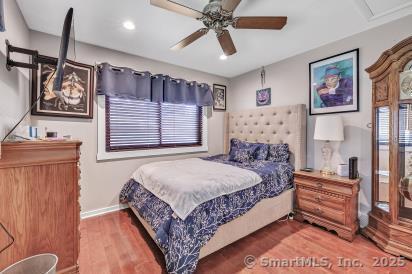 92 Seminole Ln Unit B, Stratford, CT 06614 - bedroom featuring wood finished floors and recessed lighting