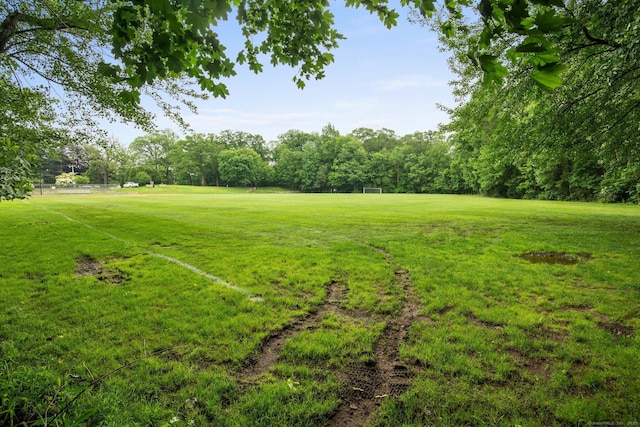 14 Maple St, Darien, CT 06820 - view of yard featuring a sport area