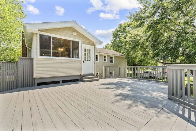 66 Pinnacle Rd, Bristol, CT 06010 - deck with entry steps