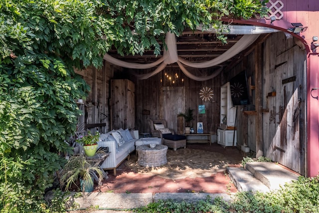 850 Noank Rd, Groton, CT 06355 - view of patio with outdoor lounge area