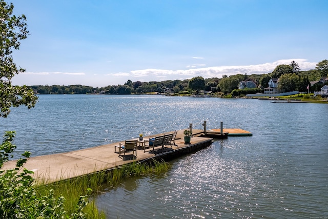 850 Noank Rd, Groton, CT 06355 - dock area with a water view