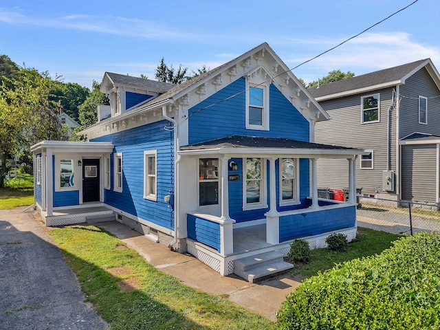 300 Central Ave, Norwich, CT 06360 - view of front of home with a porch