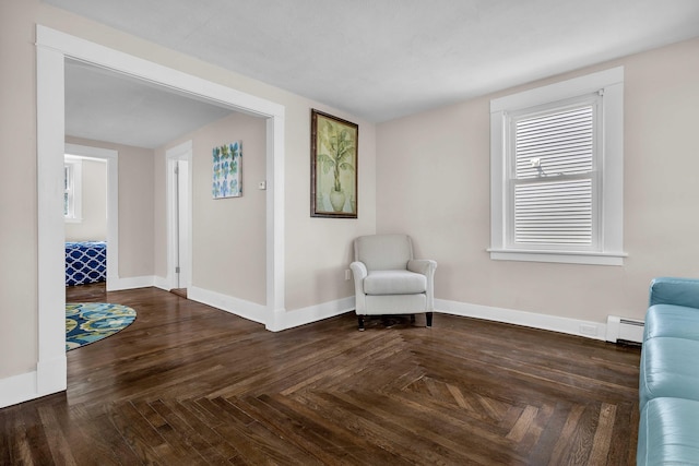 300 Central Ave, Norwich, CT 06360 - sitting room featuring baseboard heating and baseboards