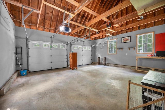 42 Woodmont Cir, East Haddam, CT 06423 - garage with a garage door opener