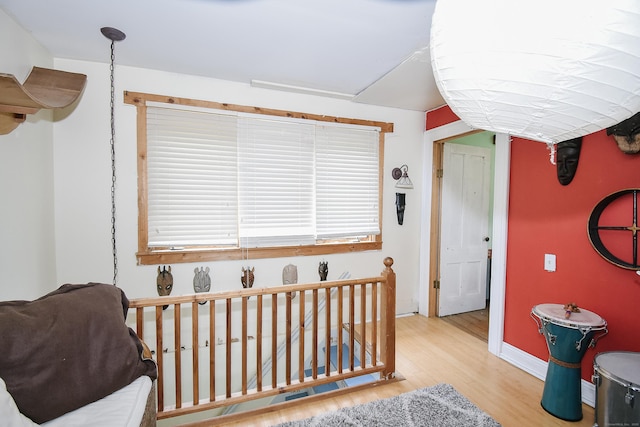 279 Pratt St, Winchester, CT 06098 - living area featuring wood finished floors and baseboards