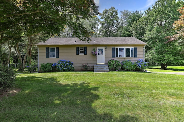 55 Mary Ellen Dr, Milford, CT 06460 - view of front of property featuring a front lawn and entry steps