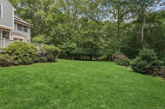 47 Tubbs Spring Dr, Weston, CT 06883 - view of grassy yard