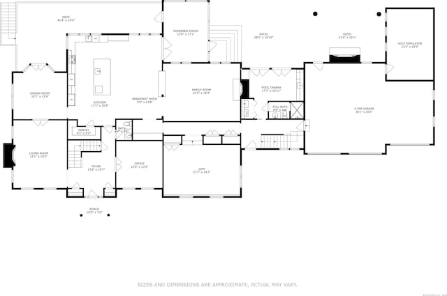 47 Tubbs Spring Dr, Weston, CT 06883 - view of home floor plan
