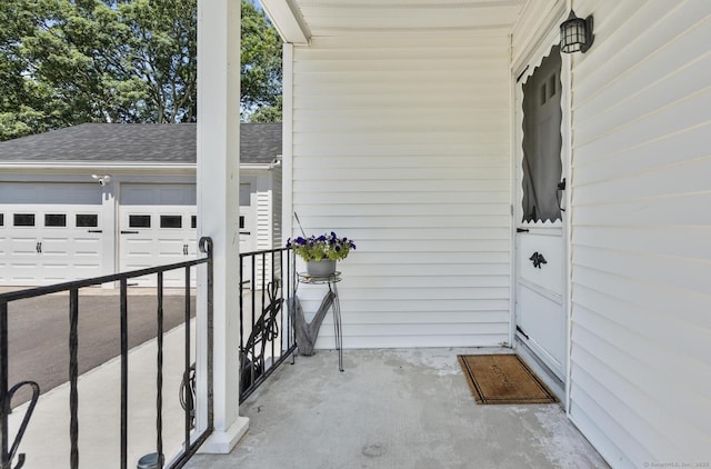 5 Greenfield Dr, Ansonia, CT 06401 - doorway to property with roof with shingles and an attached garage