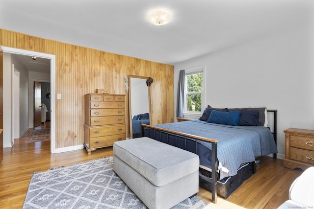 5 Greenfield Dr, Ansonia, CT 06401 - bedroom featuring wood finished floors and wood walls