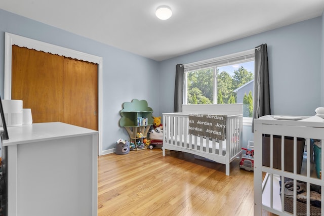 5 Greenfield Dr, Ansonia, CT 06401 - bedroom with light wood-type flooring and baseboards