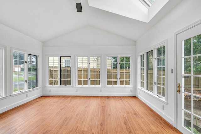 108 Adams St, New Britain, CT 06052 - unfurnished sunroom featuring french doors, wood finished floors, lofted ceiling, healthy amount of natural light, and a wooden deck