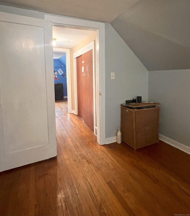 30 Roulin St, Torrington, CT 06790 - bonus room featuring wood finished floors and vaulted ceiling