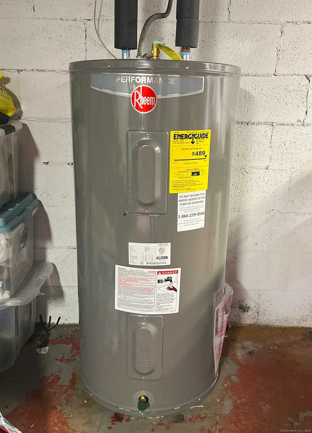 30 Roulin St, Torrington, CT 06790 - utility room featuring water heater