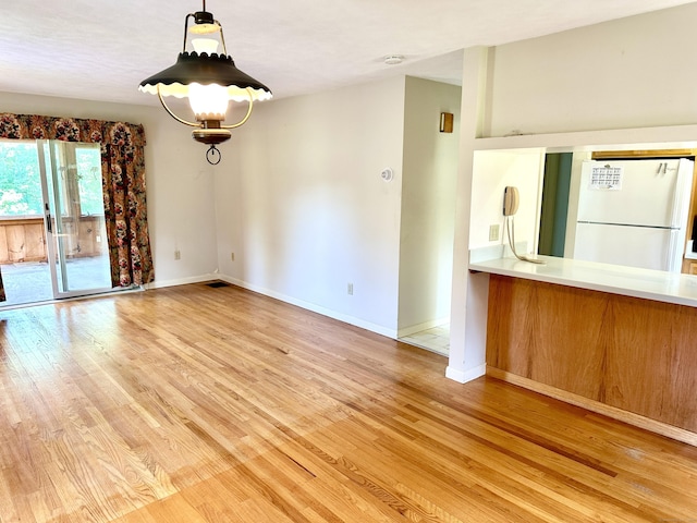 191 Prospect Hill Rd, Groton, CT 06340 - unfurnished dining area with light wood-style flooring