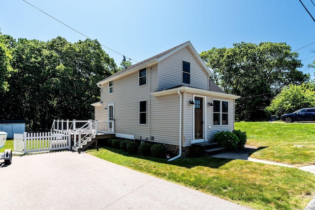 8 Johnson St, Stonington, CT 06379 - view of side of home