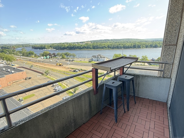 111 Dekoven Dr Apt 1008, Middletown, CT 06457 - balcony with a water view