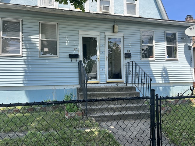 70 Burnham St, Hartford, CT 06112 - property entrance featuring a gate