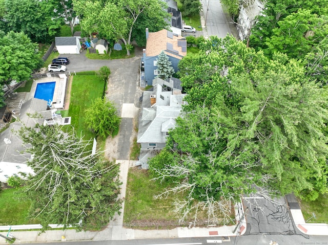 908 Main St, Torrington, CT 06790 - bird's eye view of a pool area