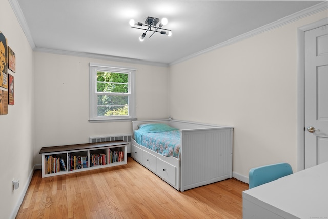 1981 Asylum Ave, West Hartford, CT 06117 - bedroom with wood finished floors and crown molding