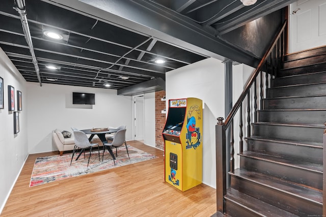 1981 Asylum Ave, West Hartford, CT 06117 - game room featuring light wood finished floors
