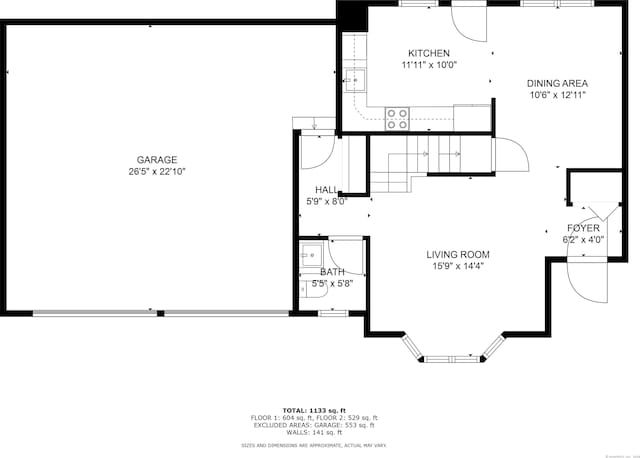22 Quail Run, Bloomfield, CT 06002 - view of floor plan / room layout