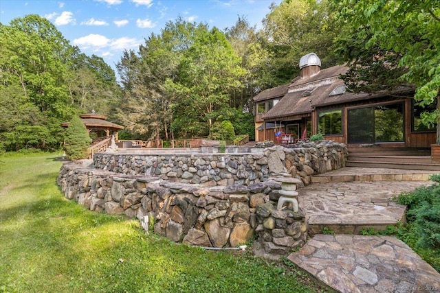 57 Notch Hill Rd, North Branford, CT 06471 - view of green lawn