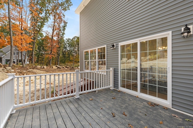 807 Pucker St, Coventry, CT 06238 - view of wooden deck
