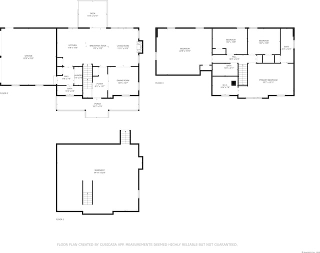 807 Pucker St, Coventry, CT 06238 - view of home floor plan