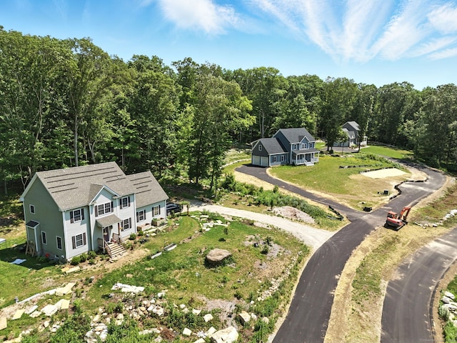 807 Pucker St, Coventry, CT 06238 - view of subject property with a forest