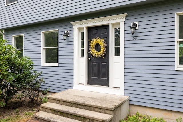 55 Charles Mary Dr, East Hampton, CT 06424 - view of exterior entry
