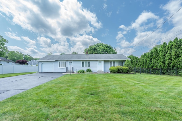 45 Osage Dr, Wallingford, CT 06492 - ranch-style house featuring a garage and driveway