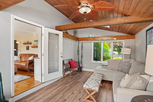 317 Victoria Lawn, Stratford, CT 06615 - living area featuring wooden ceiling, wood finished floors, and ceiling fan