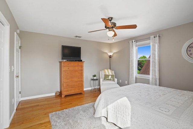 317 Victoria Lawn, Stratford, CT 06615 - bedroom with wood finished floors and ceiling fan