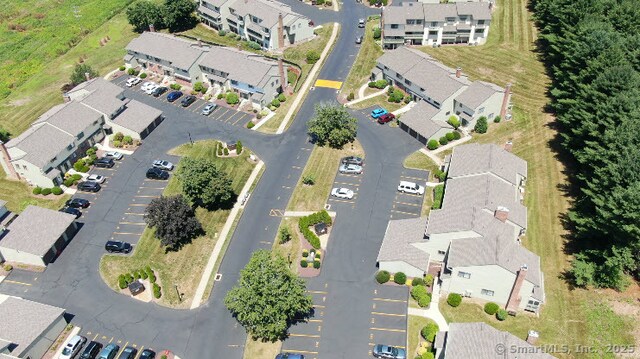 1102 Summer Hill Dr Unit 1102, South Windsor, CT 06074 - aerial overview of property's location featuring nearby suburban area
