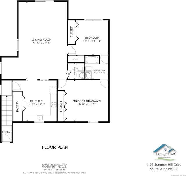 1102 Summer Hill Dr Unit 1102, South Windsor, CT 06074 - view of property floor plan