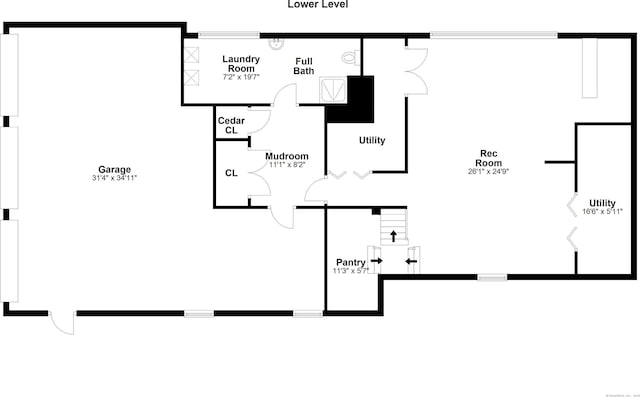 91 Fox Run Rd, New Canaan, CT 06840 - view of room layout