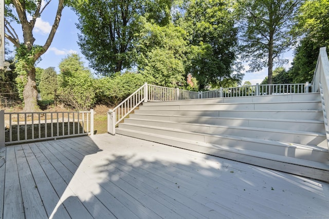 29 Gilyard St, Seymour, CT 06483 - deck with stairs