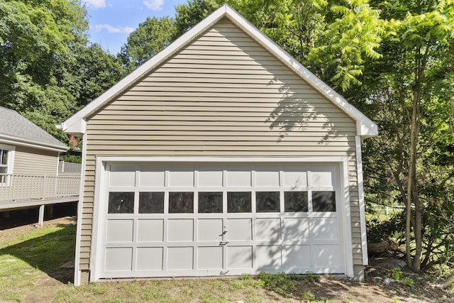 29 Gilyard St, Seymour, CT 06483 - view of detached garage