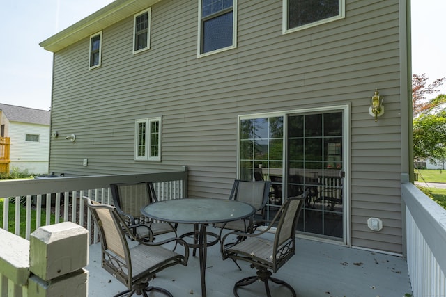46 Pleasant Ave, Berlin, CT 06037 - wooden deck featuring outdoor dining area