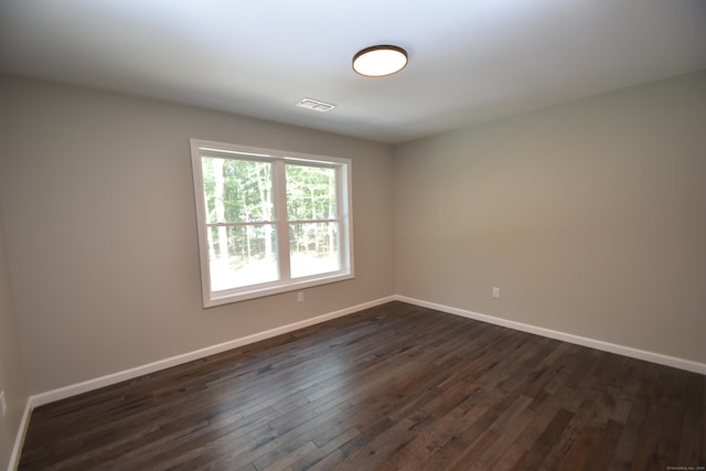 152 Buff Cap Rd, Tolland, CT 06084 - unfurnished room with dark wood-style flooring