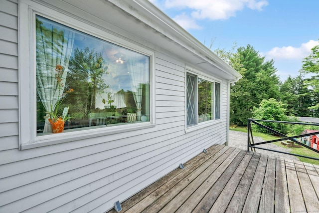 13 Baldwin Hill Rd, Litchfield, CT 06759 - view of wooden deck