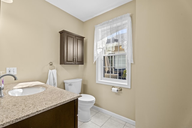 8 Barbara Ln, Southington, CT 06479 - half bathroom with tile patterned flooring and vanity